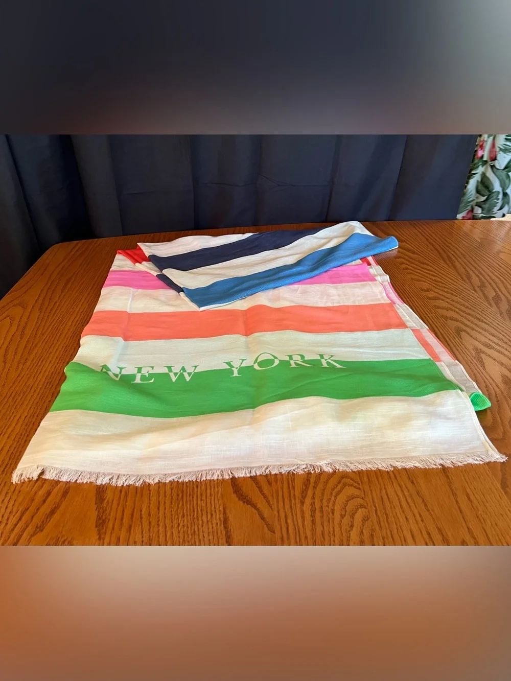 Kate Spade Multicolor ‘New York' Throw